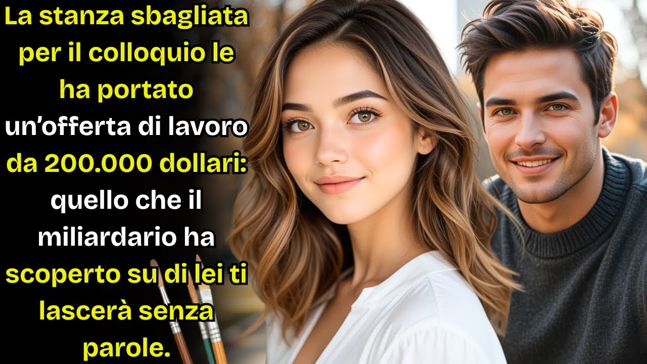 Ragazza al verde ha fatto domanda per un lavoro da bidella ma è entrata nella stanza sbagliata.