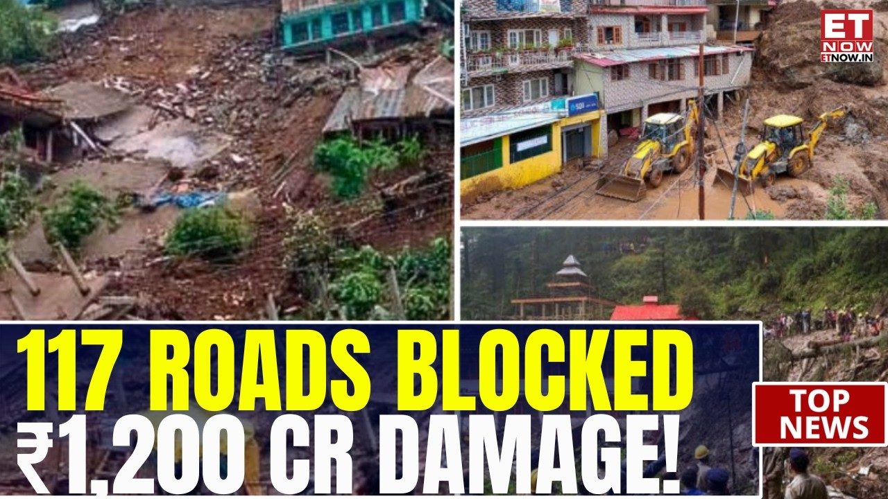 Himachal Rain Havoc Gets Worse! 261 Dead, Roads Blocked | Power-Water Disrupted | Weather News