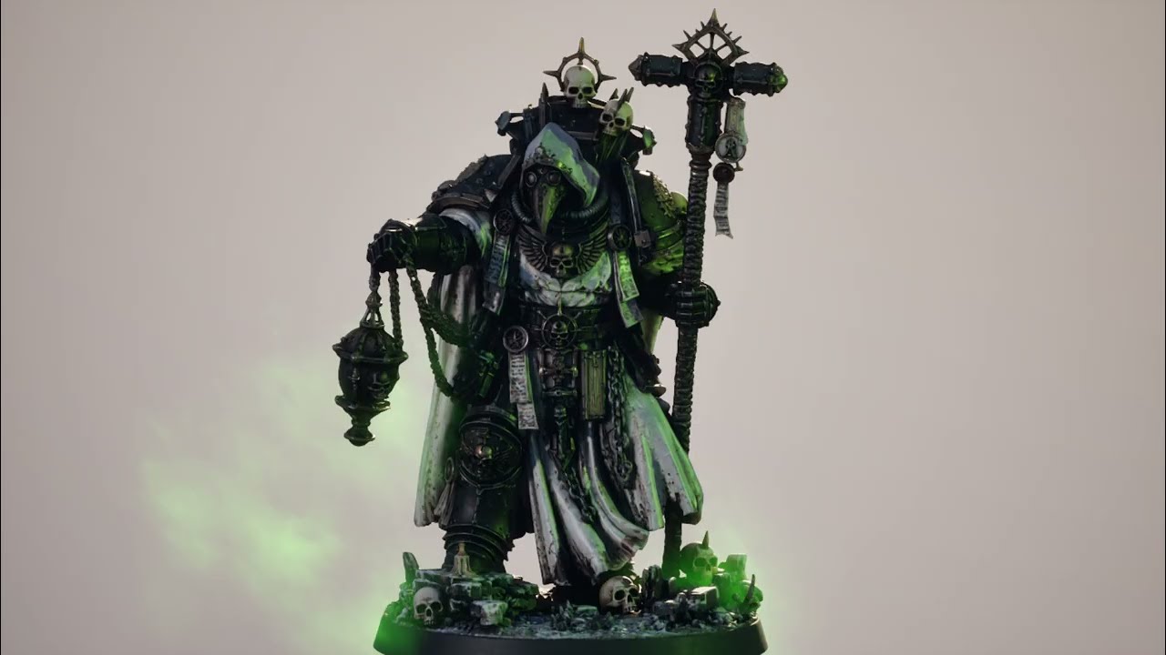 I Created a Grimdark Tabletop Character with Hi3D V3.0