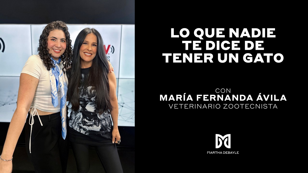 ¿Aman a los animales? hablamos con María Fernanda Ávila | Martha Debayle