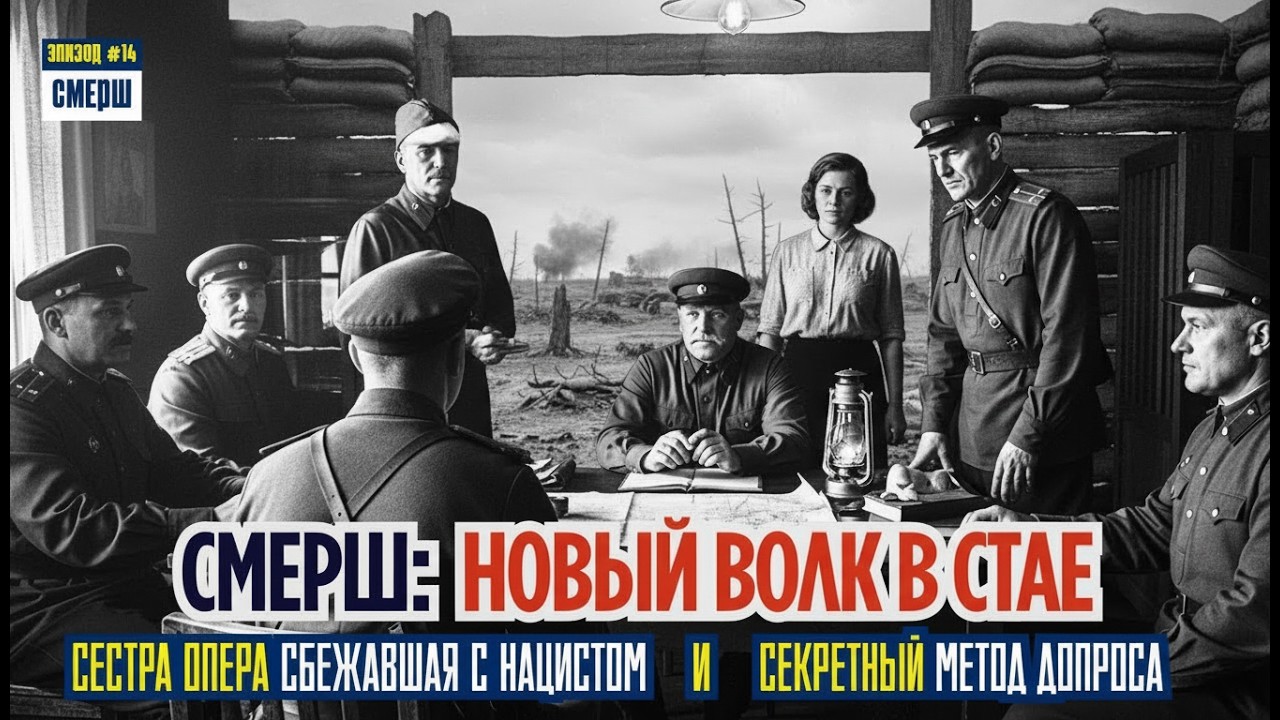 НОВЫЙ НАЧАЛЬНИК СМЕРШ: Его Боялись Больше, Чем Расстрела | СМЕРШ: Драма Разведки | ЭПИЗОД №14