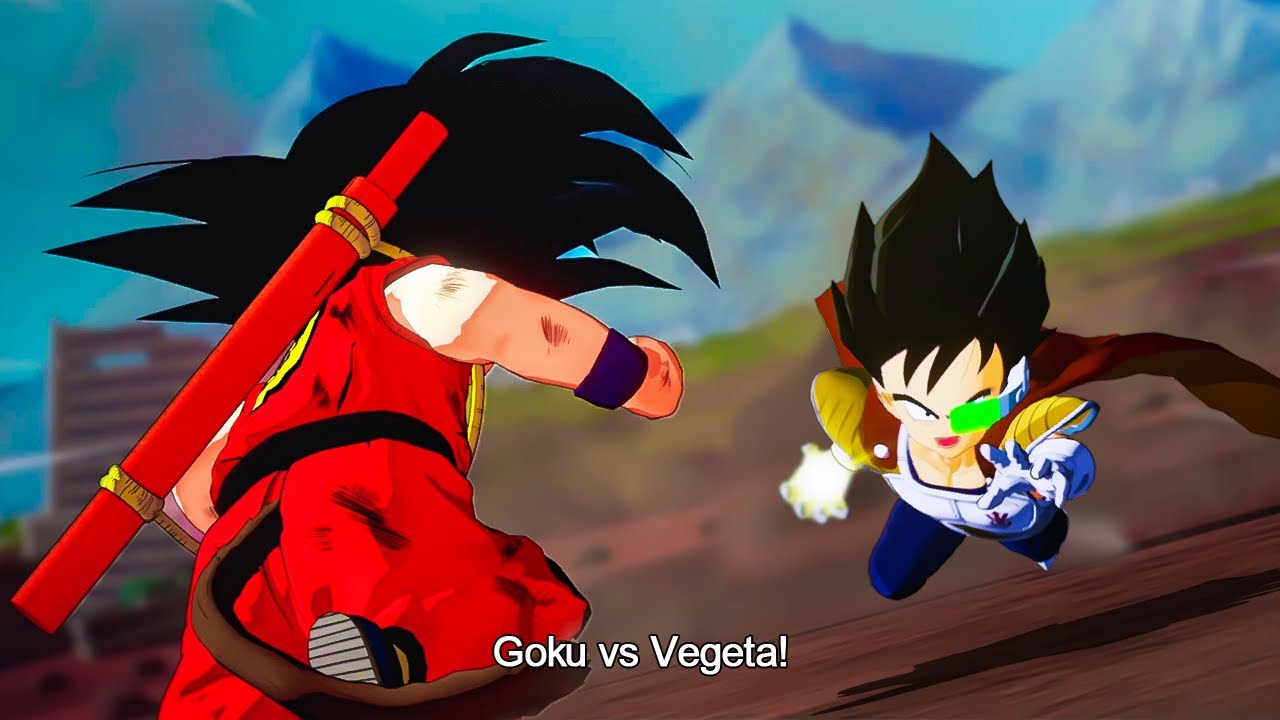 Dragon Ball Z: Kakarot — Новая история Гоку против Вегеты! (Модифицированные битвы)