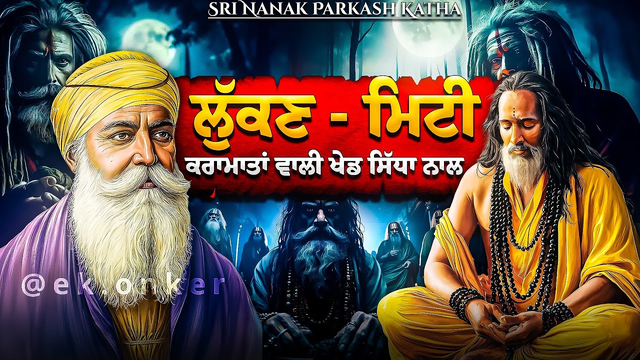 ਗੁਰੂ ਨਾਨਕ ਦੇਵ ਜੀ ਨੇ ਖੇਡੀ ਸਿੱਧਾ ਨਾਲ ਲੁਕਣ ਮਿੱਟੀ ਤਾਂ ਸੁਣੋ ਅੱਗੇ ਕਿ ਹੋਇਆ.