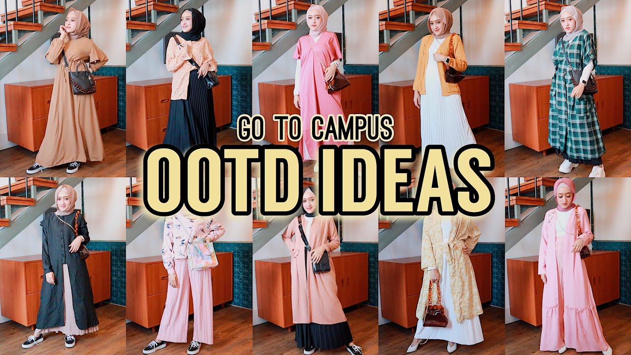 GO TO CAMPUS OOTD IDEAS #06 | Seviq Febinita