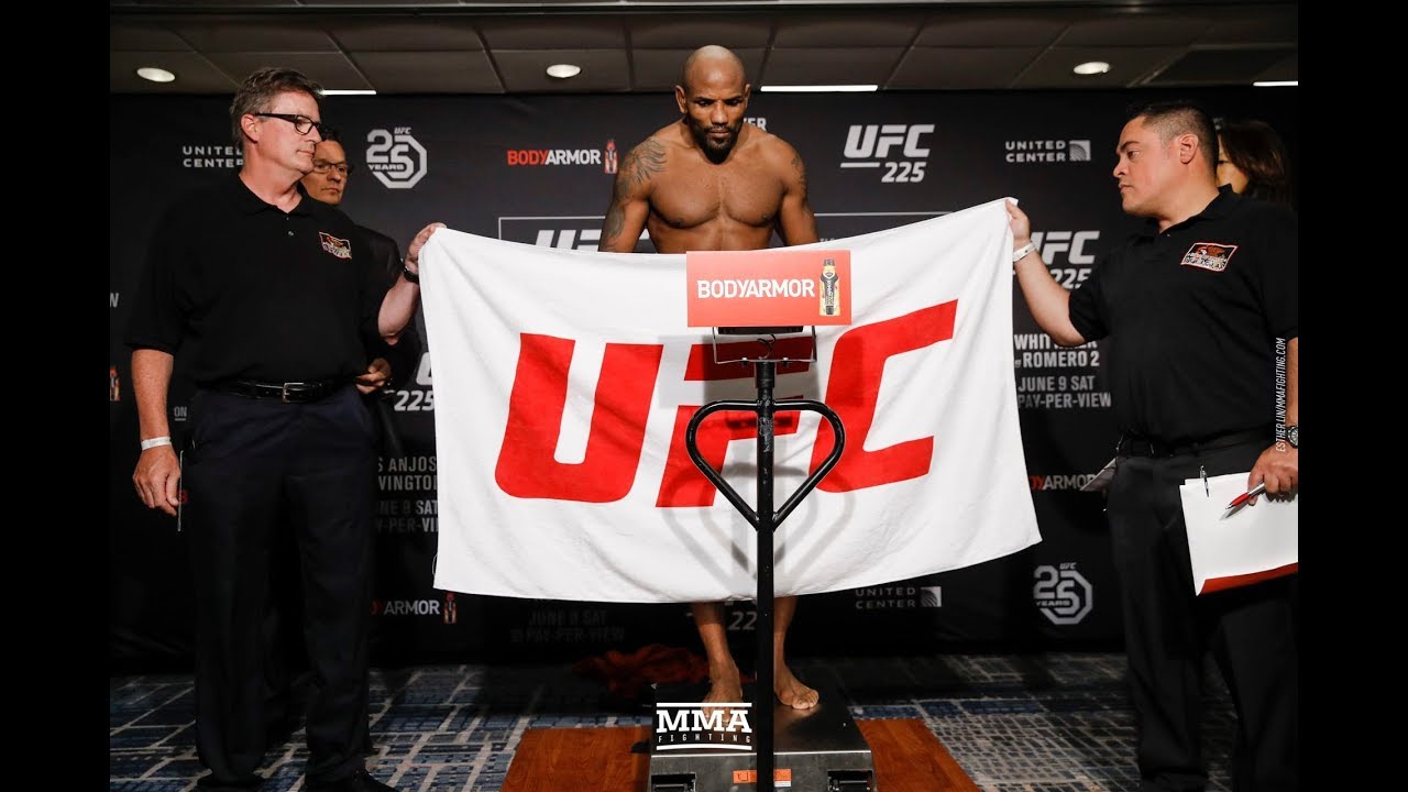 UFC 225 Weigh-Ins: Yoel Romero Misses Weight (2nd time) - MMA Fighting