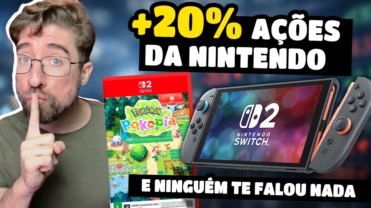 Ações da Nintendo EXPLODEM após lançamento de POKEMON POKOPIA e ninguém te falou nada