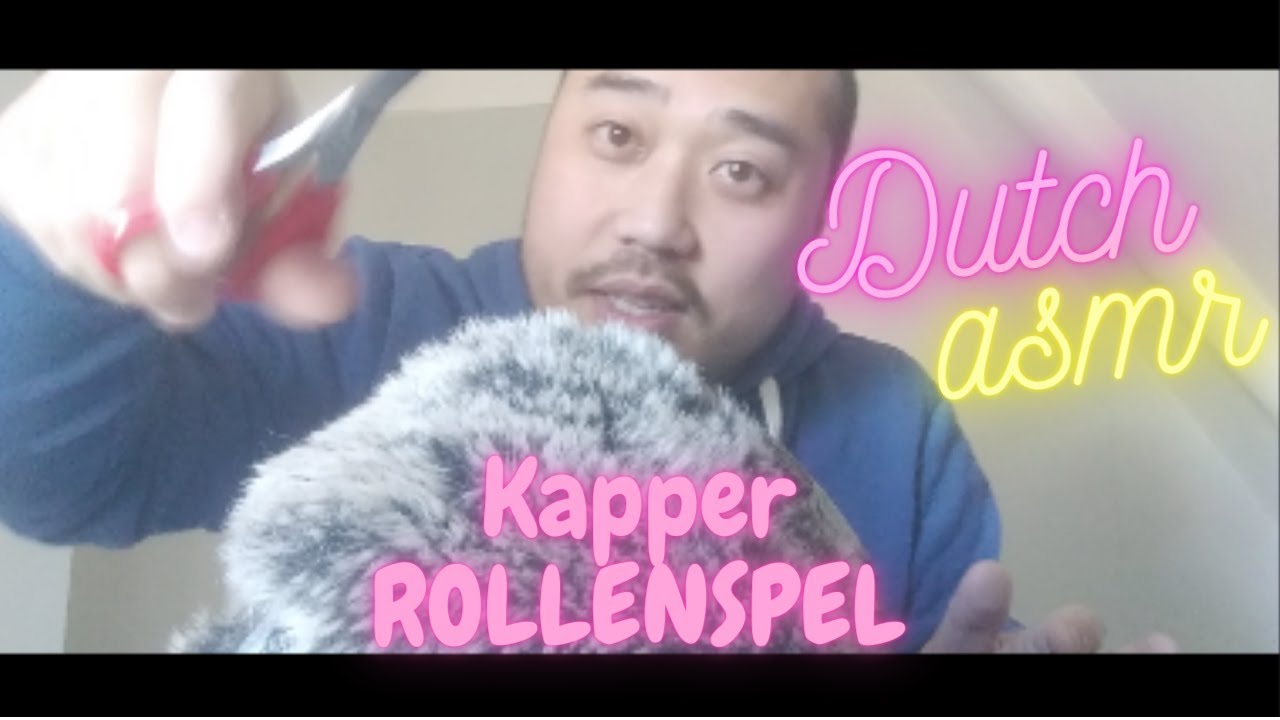 Nederlandse ASMR Fluistervideo- Kapper Rollenspel | Haren Knippen