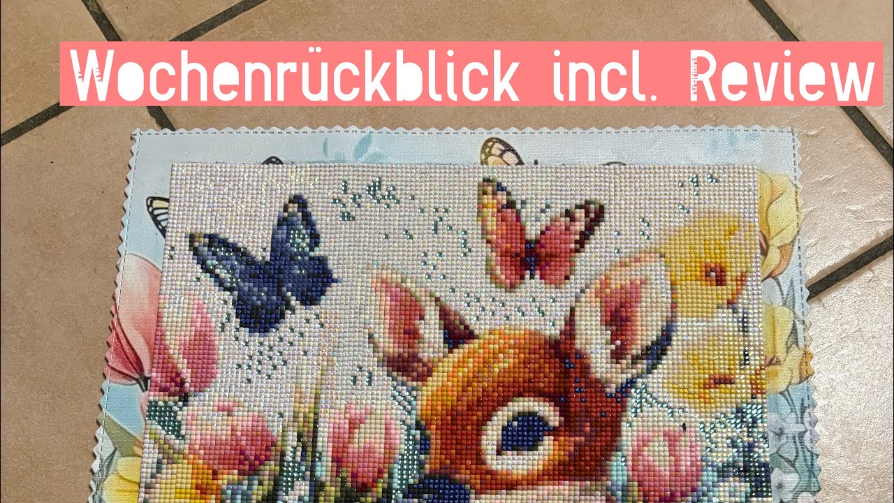 Diamond Painting Wochenrückblick #1/2026 1. Finish  + Review  #lenisveas_diamonds 