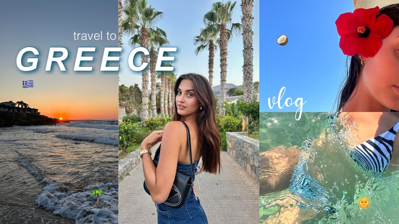 VLOG Z ŘECKA - poleťte se mnou!🇬🇷✈️