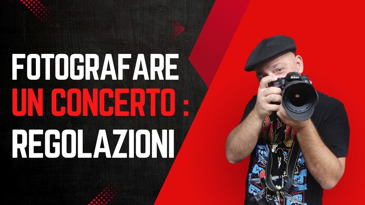 Come fotografare un concerto: settaggi veloci 📸 #fotoconcerto
