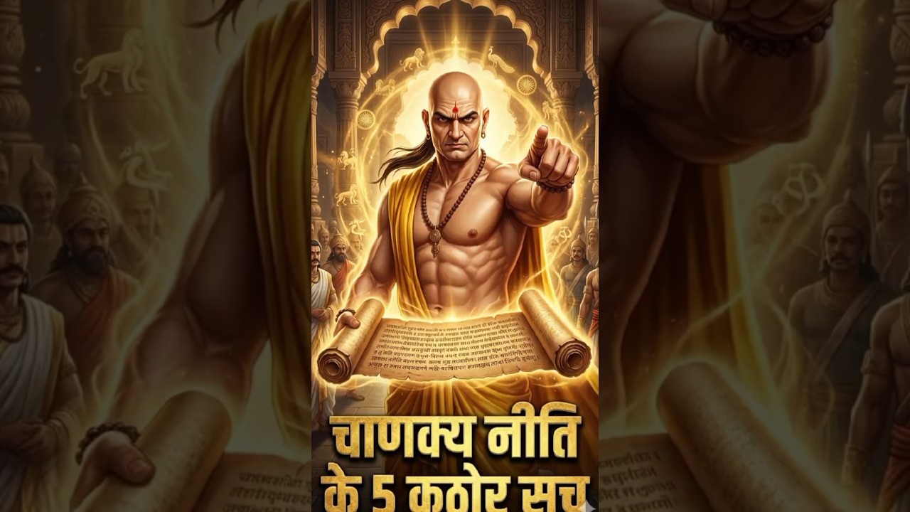 चाणक्य के 5 कड़वे सच जो हर इंसान को जानने चाहिए Life Changing Rules #chanakyaniti #shorts