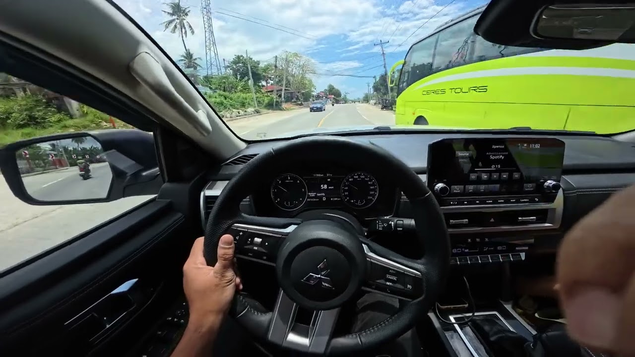 Mitsubishi Triton POV drive