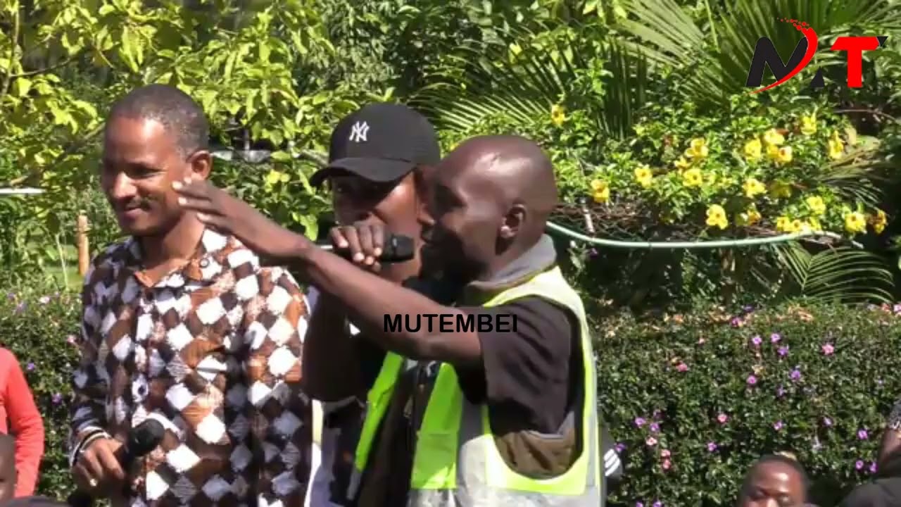 BABU OWINO IN UTAWALA ADDRESSING NAIROBIANS AS HE GIVE OUT BURSARIES!!!