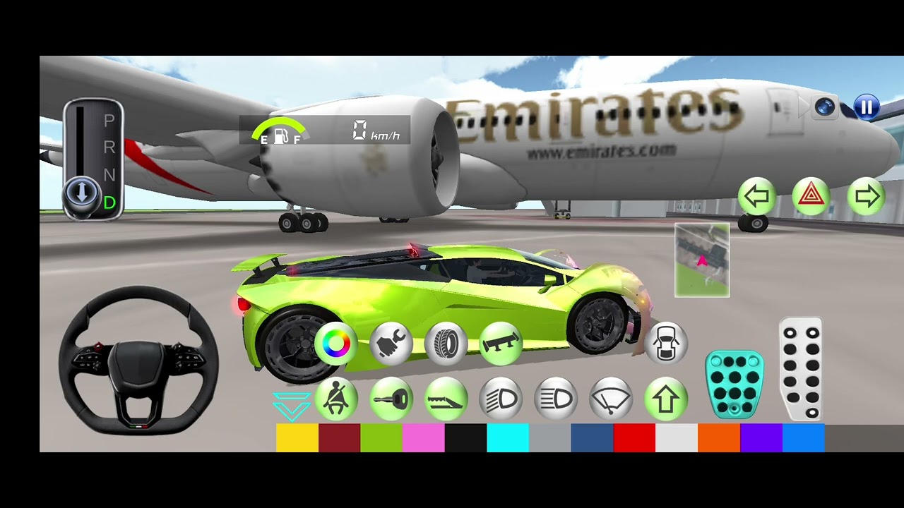 Crashed Orange Car Transporter Truck to Auto Repair Shop - 3D Driving Class 2025 - Mobile gameplay