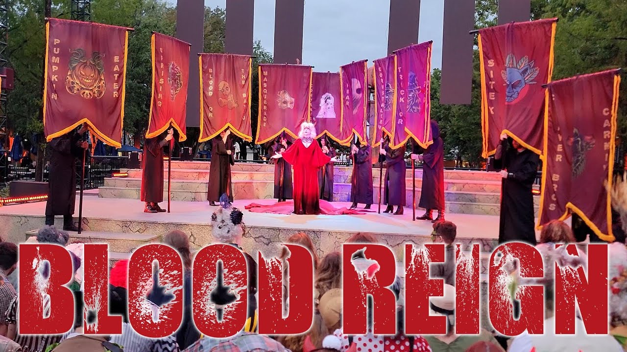 Kings Dominion's Blood Reign Show 2023