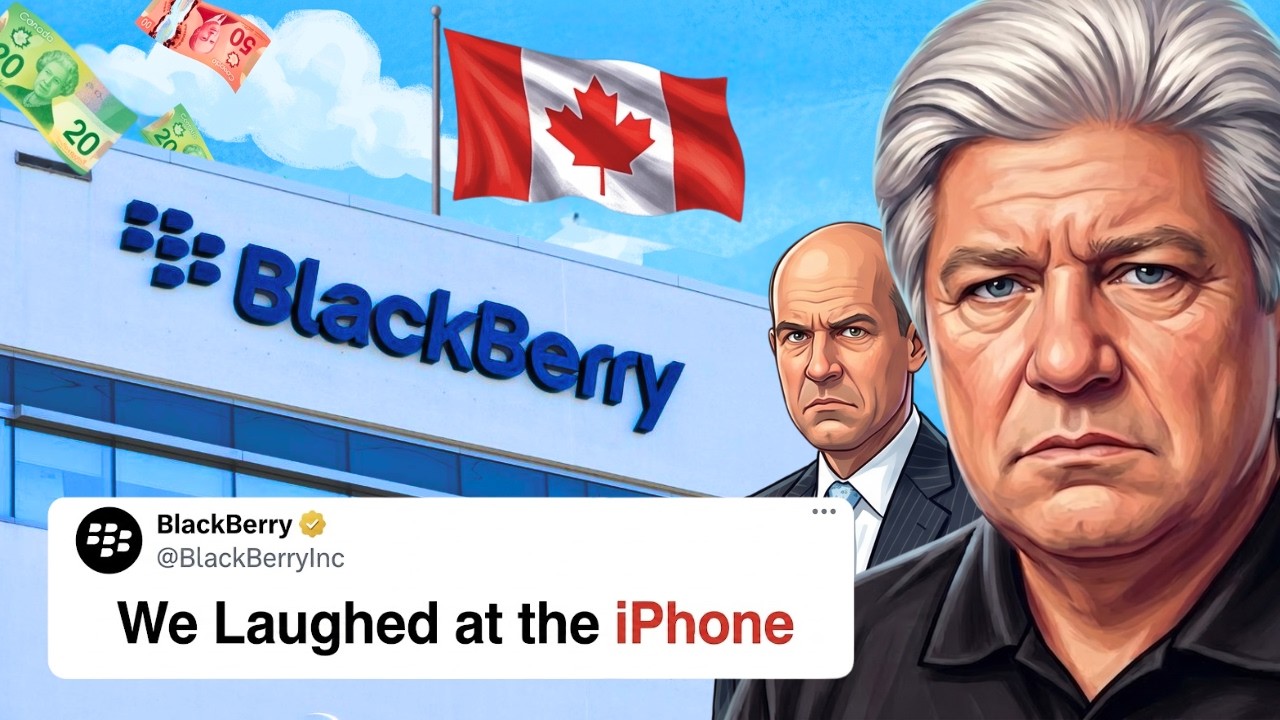 Why BlackBerry Refused to Believe in the iPhone - The Fall of Biggest Canadian Tech Company