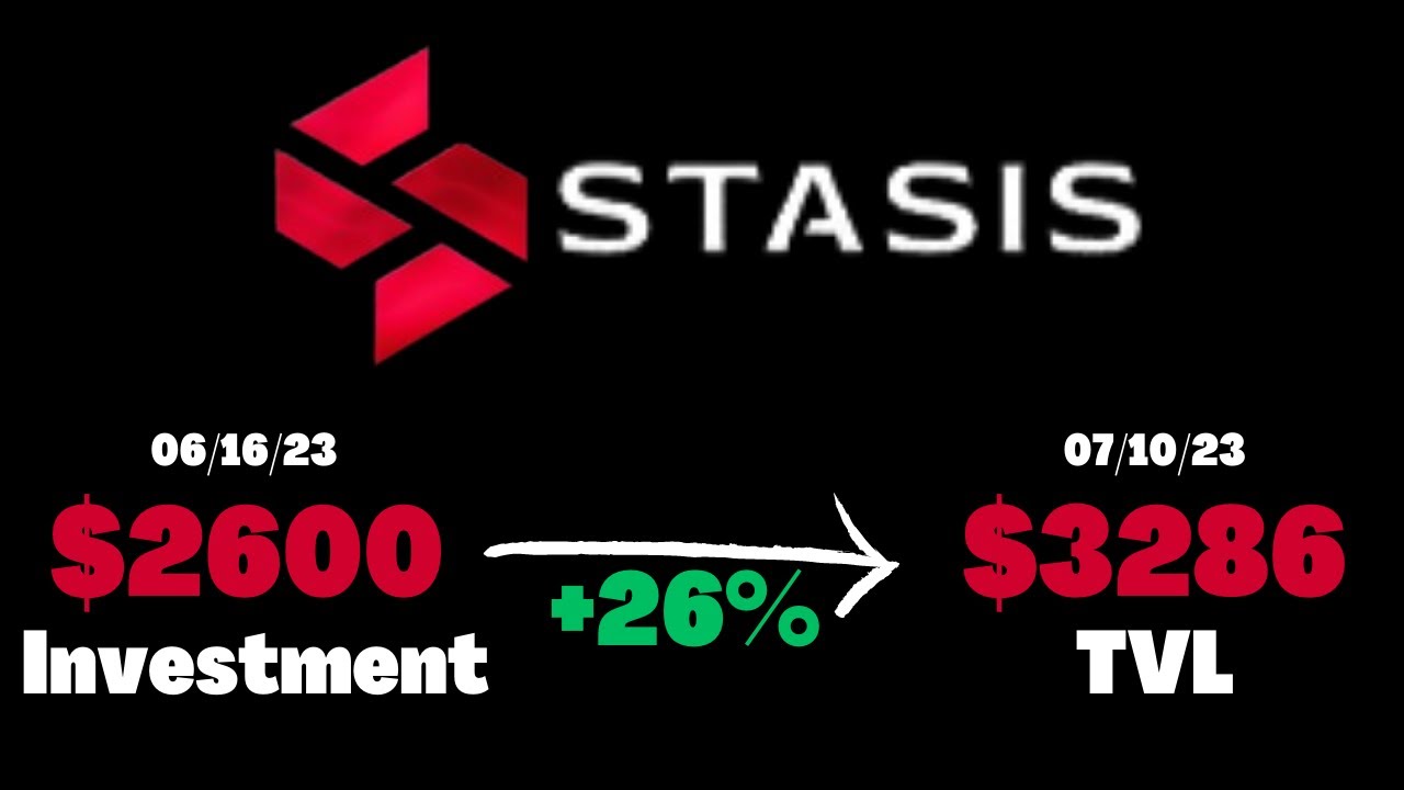 STASIS NETWORK - 26% PERFORMANCE SINCE LAUNCH | CRYPTO DEFI 2023