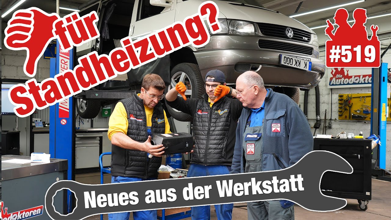 100€-China-Standheizung Schrott im T4!! 😲 Tiguan-Kupplungspedal hängt fest!
