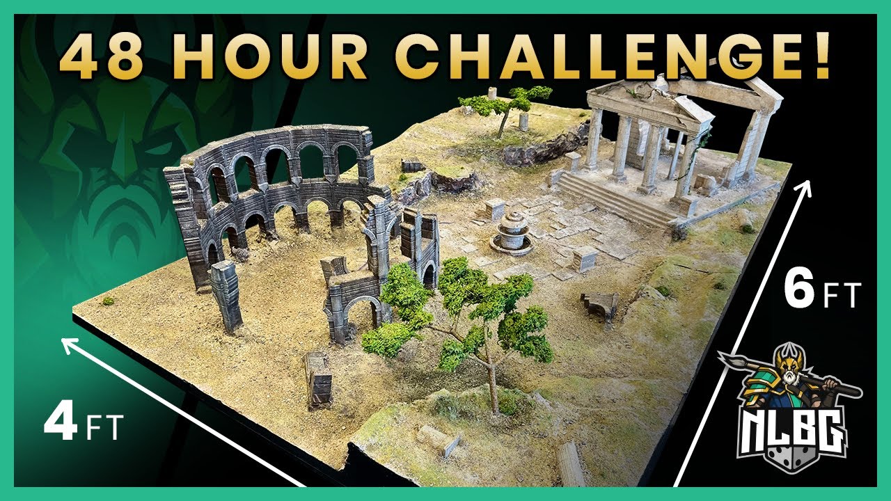 Huge wargaming table in 48 hours?