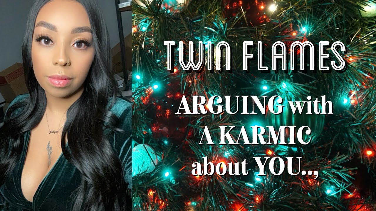 TWIN FLAMES ❤️‍🔥 ARGUING with a KARMIC about YOU & YOU’RE REJECTING them 😰🤣 They CAN’T avoid…