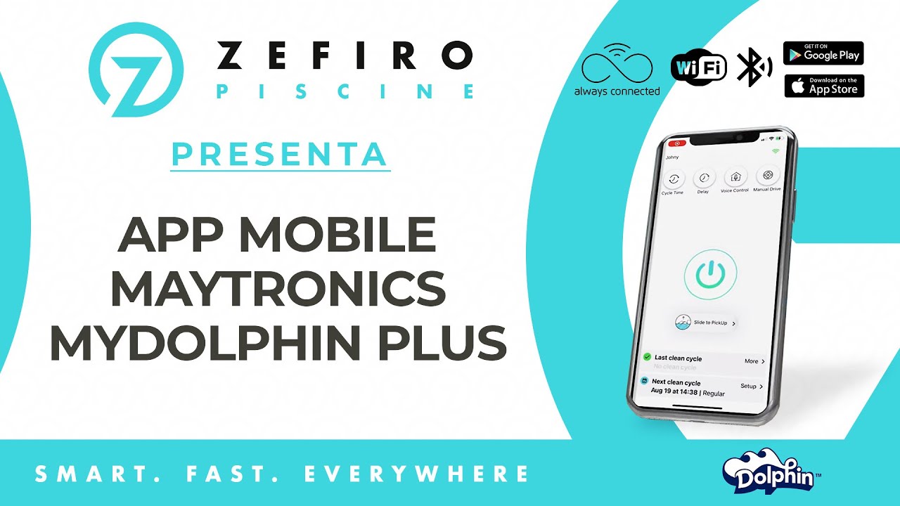 APP Mobile Maytronics MyDolphin Plus per Robot Pulitore Piscina | ZefiroPiscine