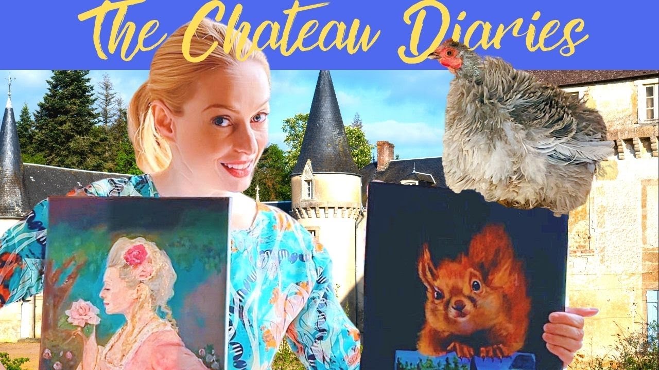 A CHATEAU FILLED WITH DIGGERS AND CHICKENS!
