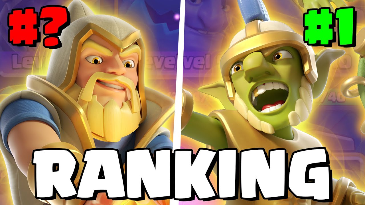 Ranking ALL 7 Heroes from WORST to BEST!