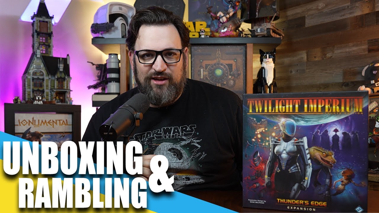 Что внутри Twilight Imperium: Thunder’s Edge? | Полная распаковка