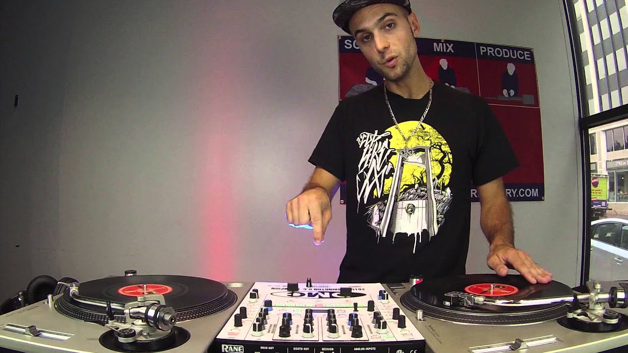 Learn To DJ Tutorial: How to Perform the Original Flare Scratch (DJ Throdown)