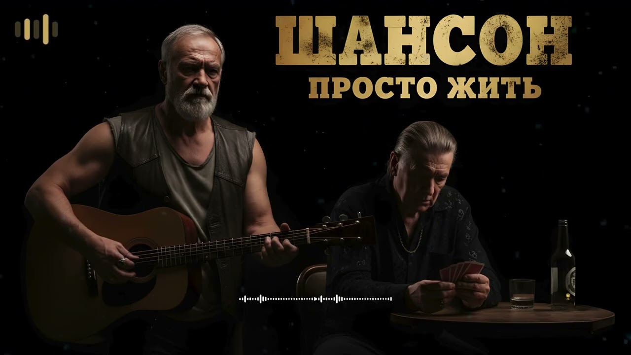 Пока сердце бьётся 🎸 Русский шансон о судьбе 🌑