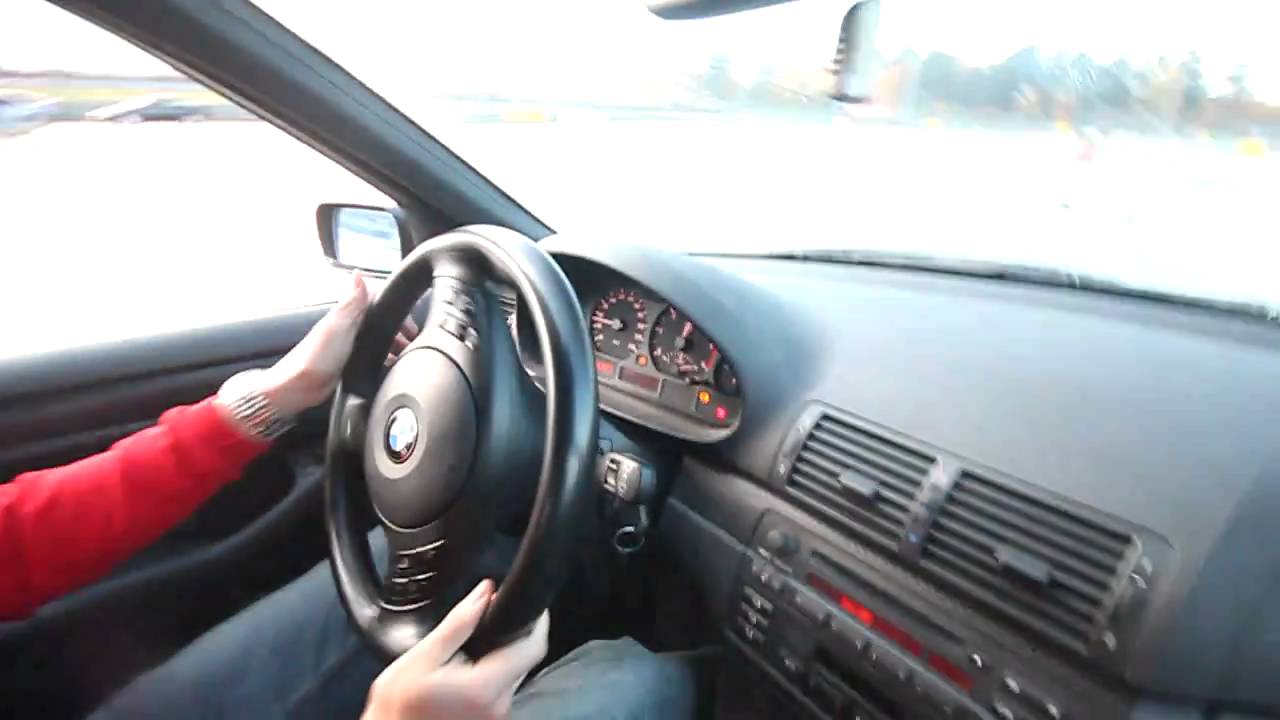 BMW E46 320d Drifting