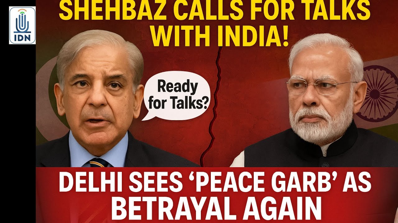 SHEHBAZ CALLS FOR TALKS WITH INDIA | IDNews