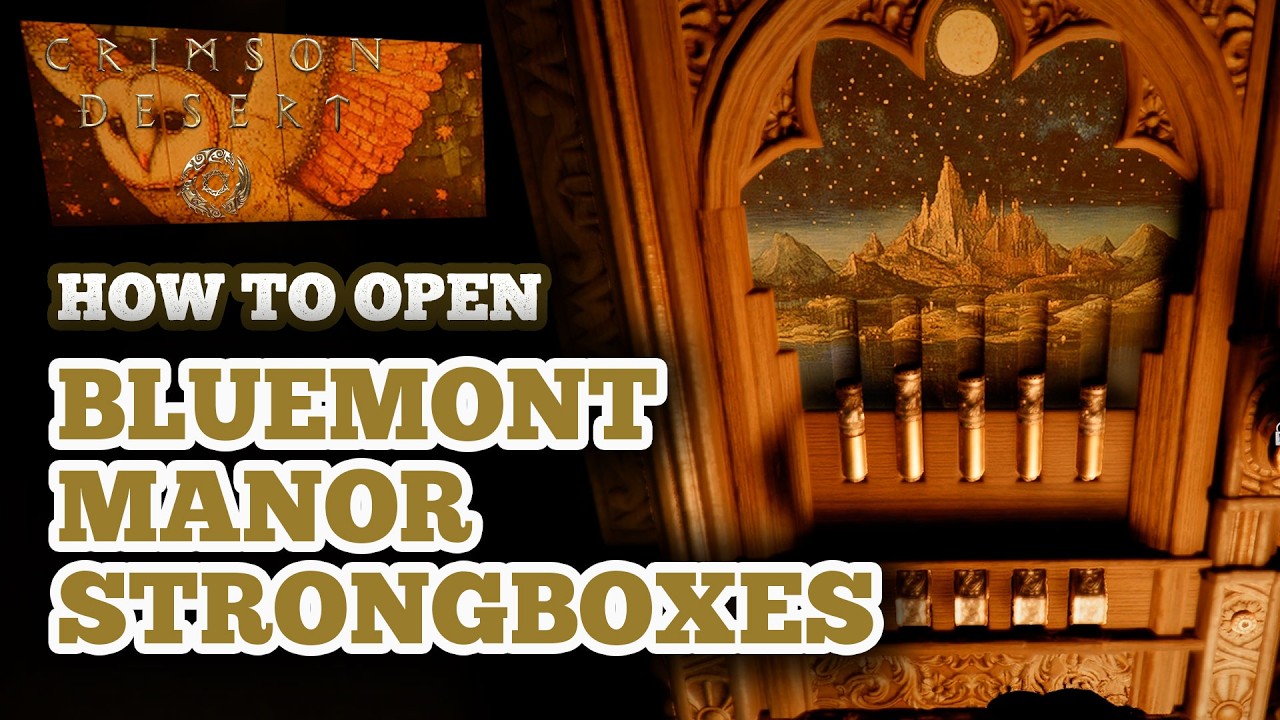 How to Open Two Bluemont Manor Strongboxes in Crimson Desert