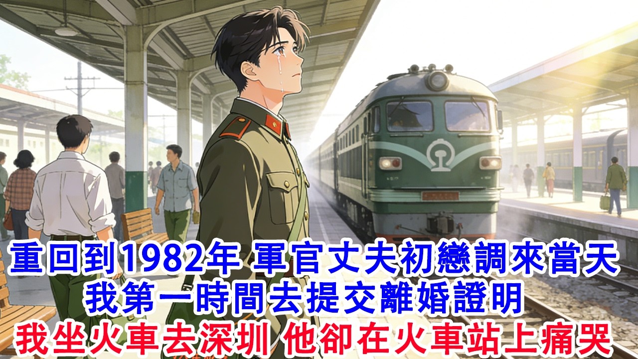 【完結爽文】重回到1982年 軍官丈夫初戀調回來當天  我第一時間去提交離婚證明 坐火車去深圳 他卻在火車站上痛哭#故事 #重生 #爽文 #重生故事 #情感 #小說 #完結 #動漫