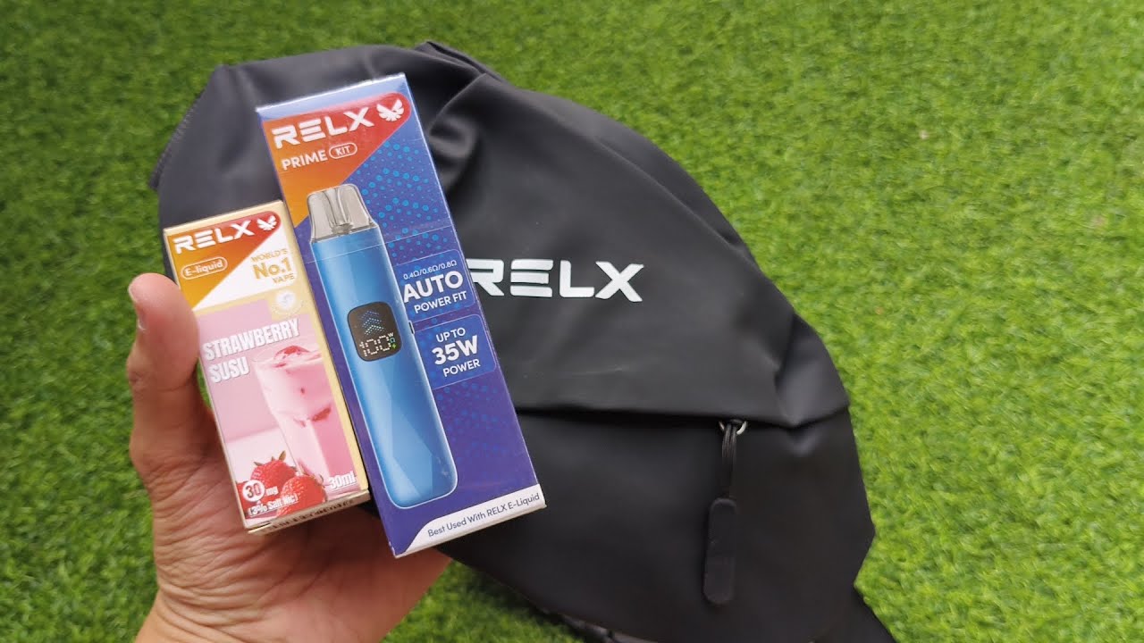 FREE GIFT! UNBOXING RELX PRIME KIT + LIQUID STRAWBERY SUSU