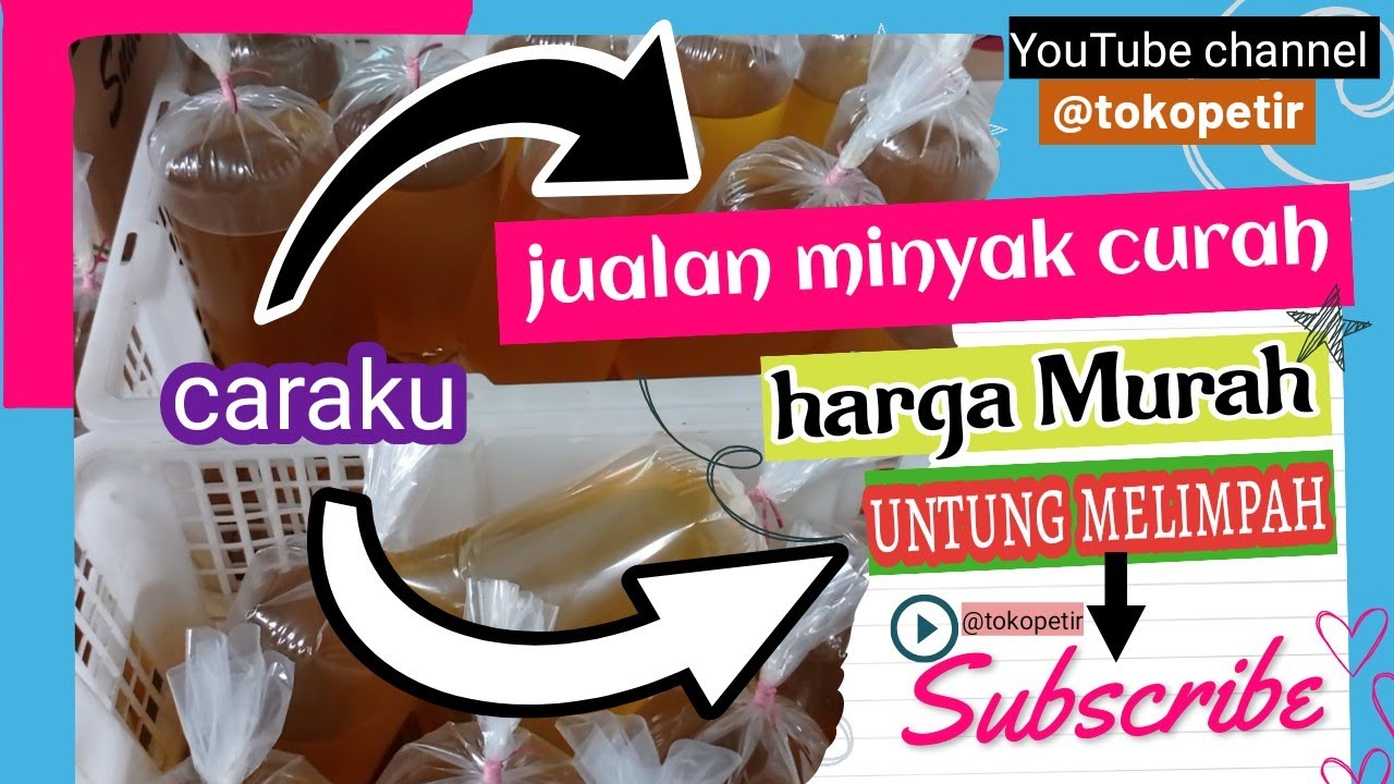 jualan minyak curah ,rejeki makin licin,mengalir tak terbendung @Tokopetir ,#tokosembako