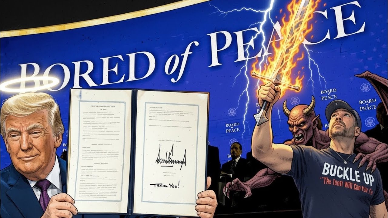 The Real ANTICHRIST Revealed in BOARD of PEACE Video 😳 WAKE UP!!!!!!
