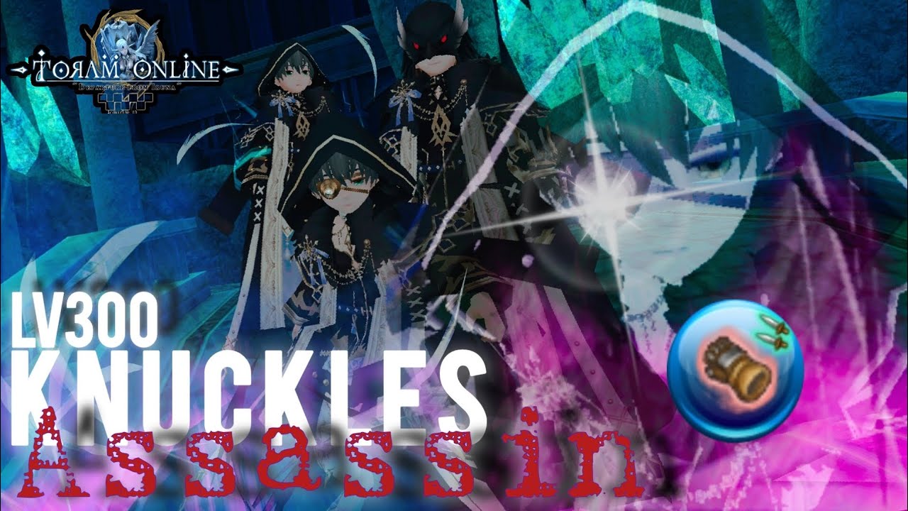 Knuckles Assassin Lv300  Crimson onyx knuckles Build •Building Equipment Guide • Toram online