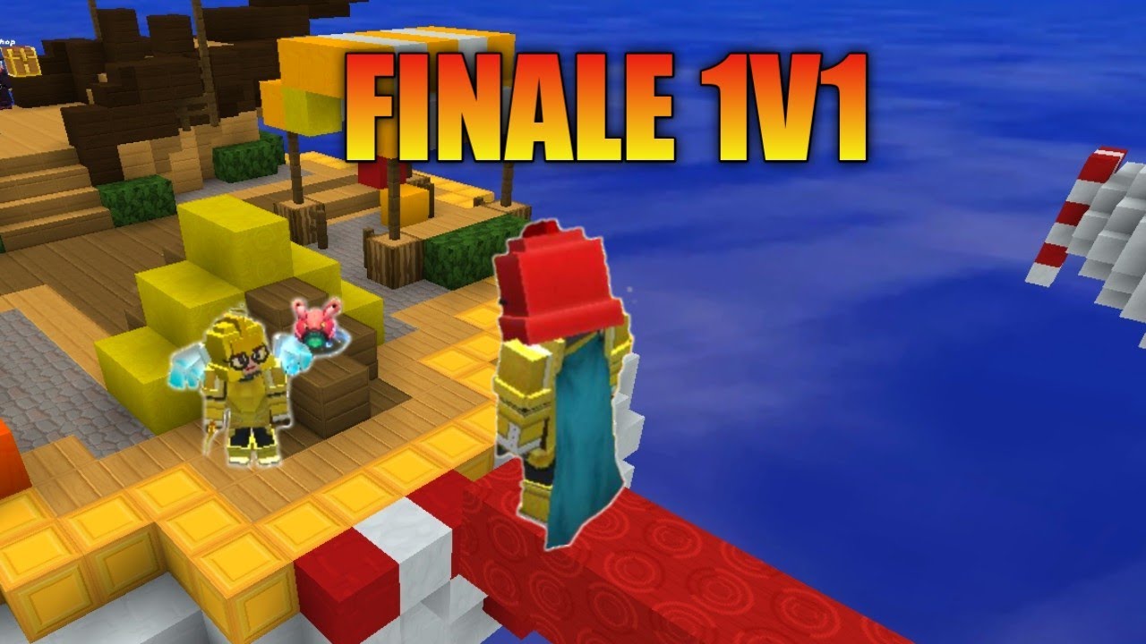 1v1 MrMaster Vs Solvax In Bed Wars FINALE [Blockman Go]