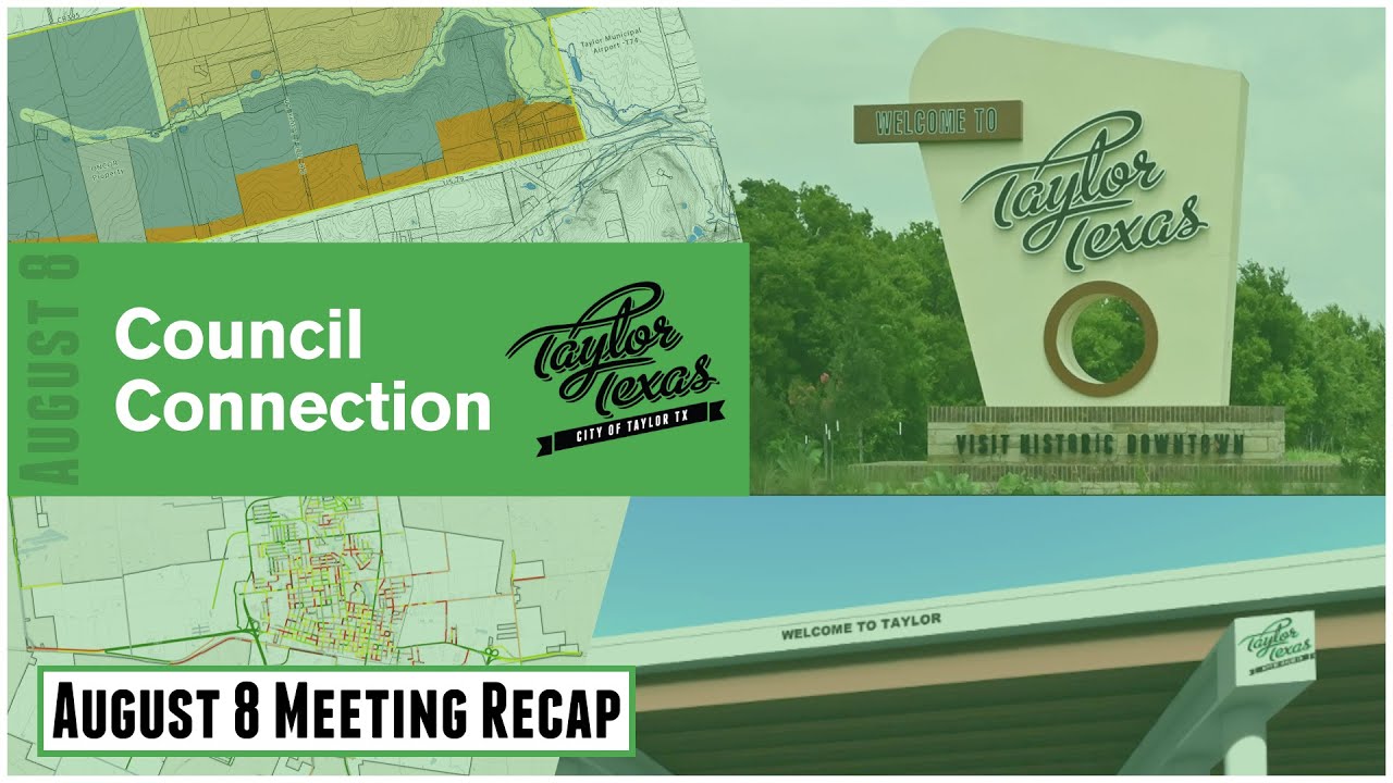 Taylor Council Connection - Episode 1