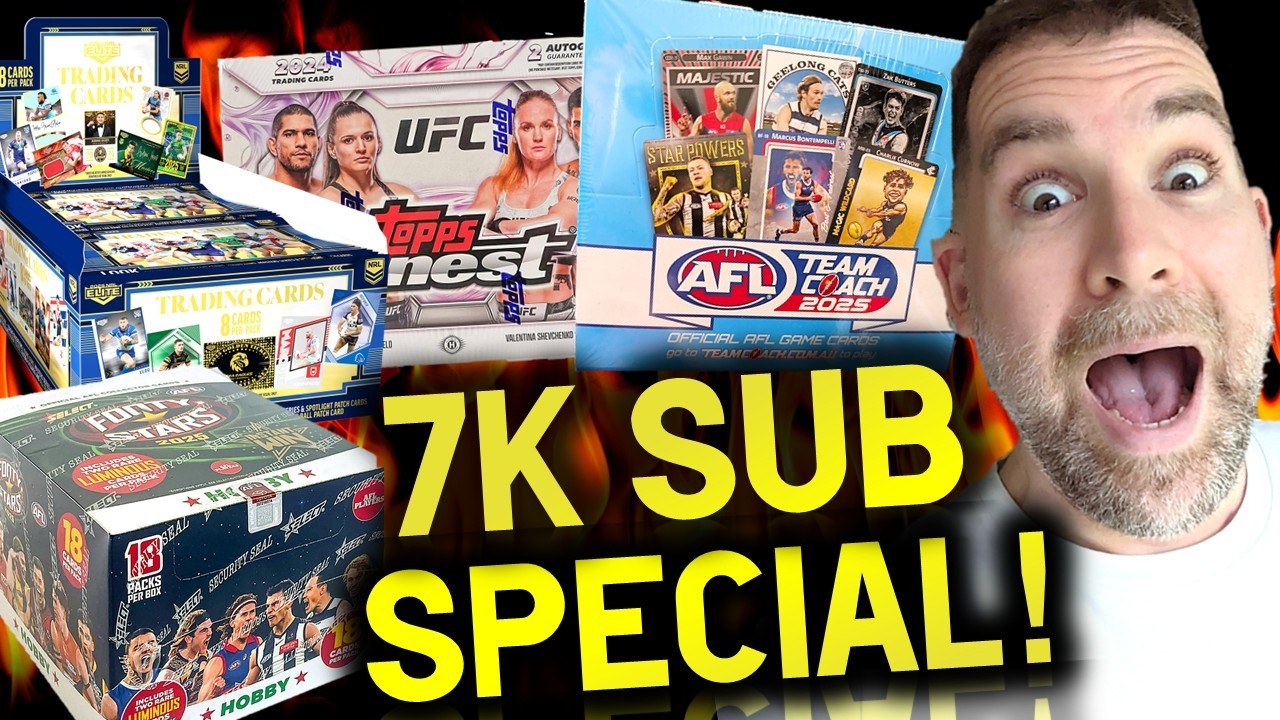 Scorey's 7000 Subscriber Special! Epic Opening featuring AFL, NRL & UFC!