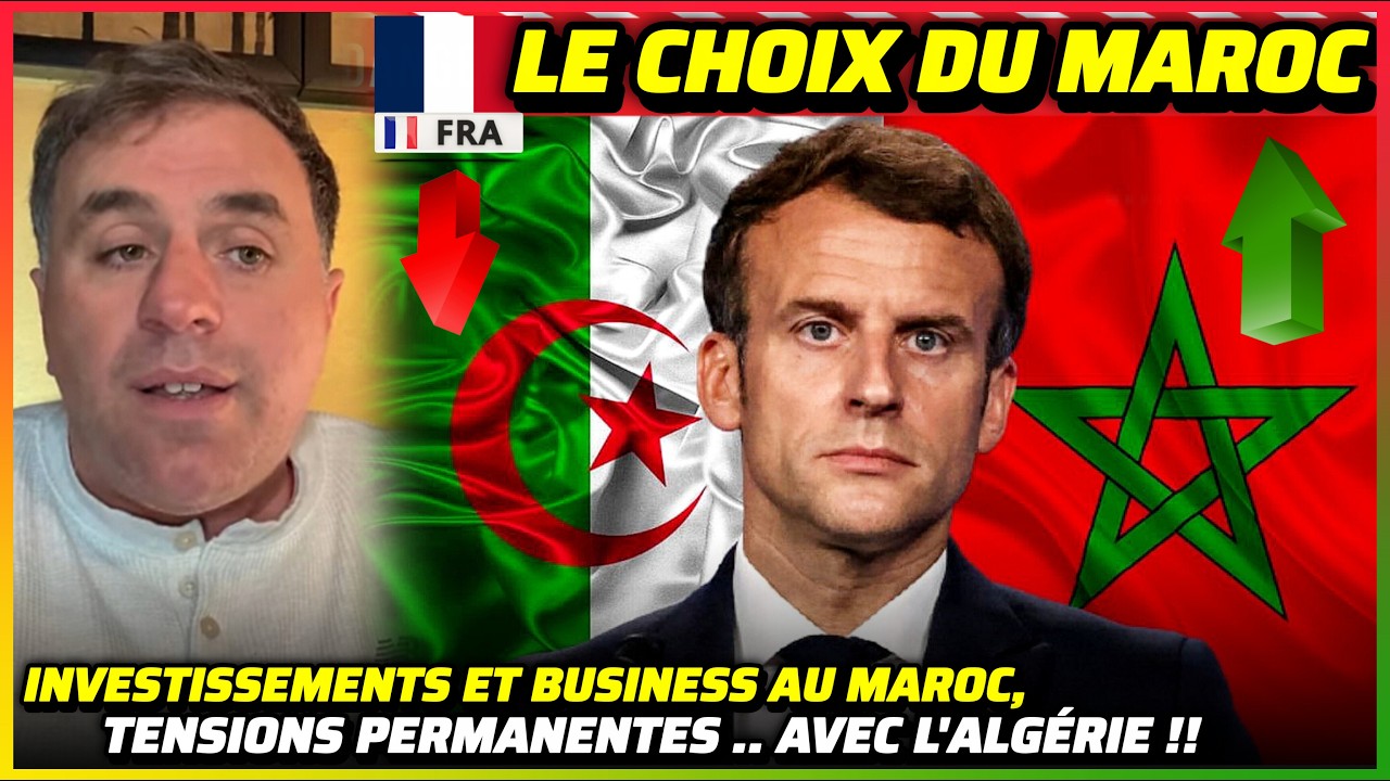 Maroc vs. Alg&eacute;rie : Strat&eacute;gie Pragmatique et Tr&egrave;s D&eacute;licate de la France !! #maroc #algerie #france