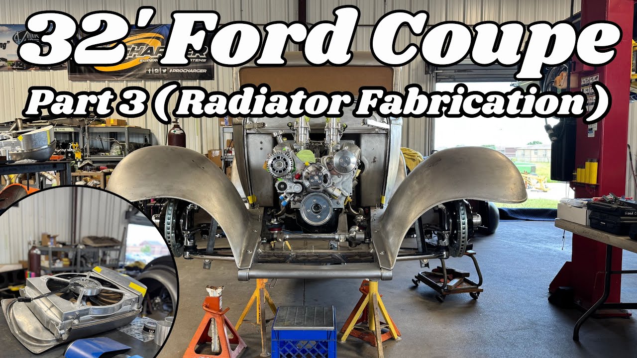 1932 Ford Coupe Custom Fabrication | Hotrod Masterpiece | Part 3