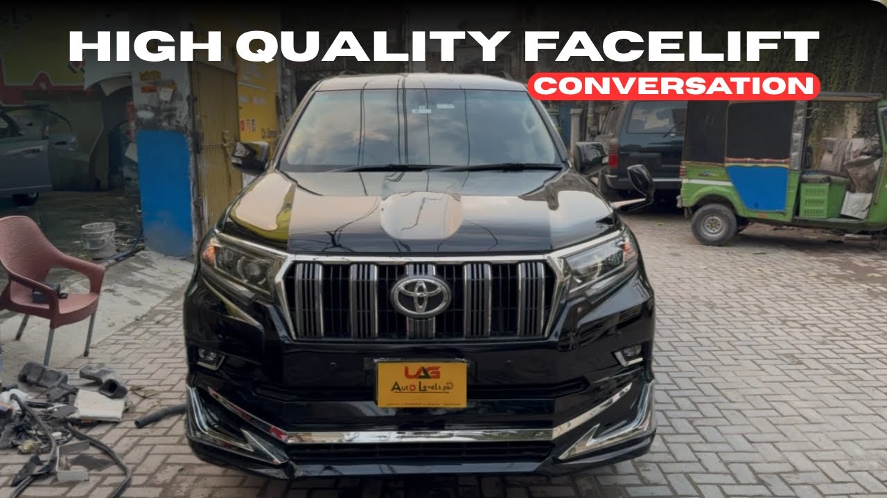 Prado 150 Old to New Shape High quality Facelift Conversion At Autolevels 🫡🚗