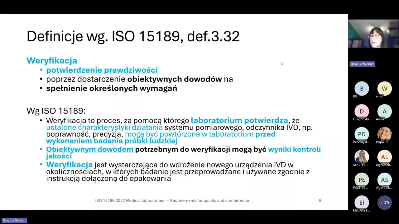 Webinar - Aktualne wyzwania w spełnianiu wymagań standard&oacute;w POCT &ndash; walidacja metod POCT.
