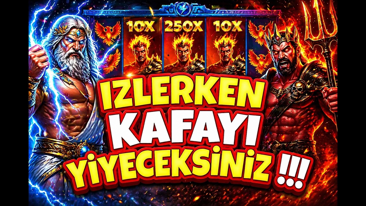 🔥⚡ IZLERKEN KAFAYI YIYECEKSINIZ !! ⚡🔥Zeus vs Hades 250 🔥 SLOT OYUNLARI #slotlevo #slots