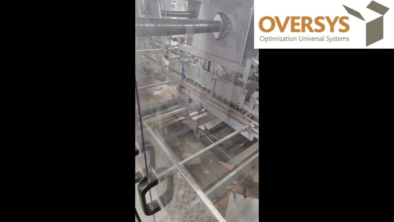 VIDEO OVERSYS U74891125 KOENIG & BAUER DURAN OMEGA ALLPRO 185 SPECIALTY FOLDER GLUER, YEAR 2021