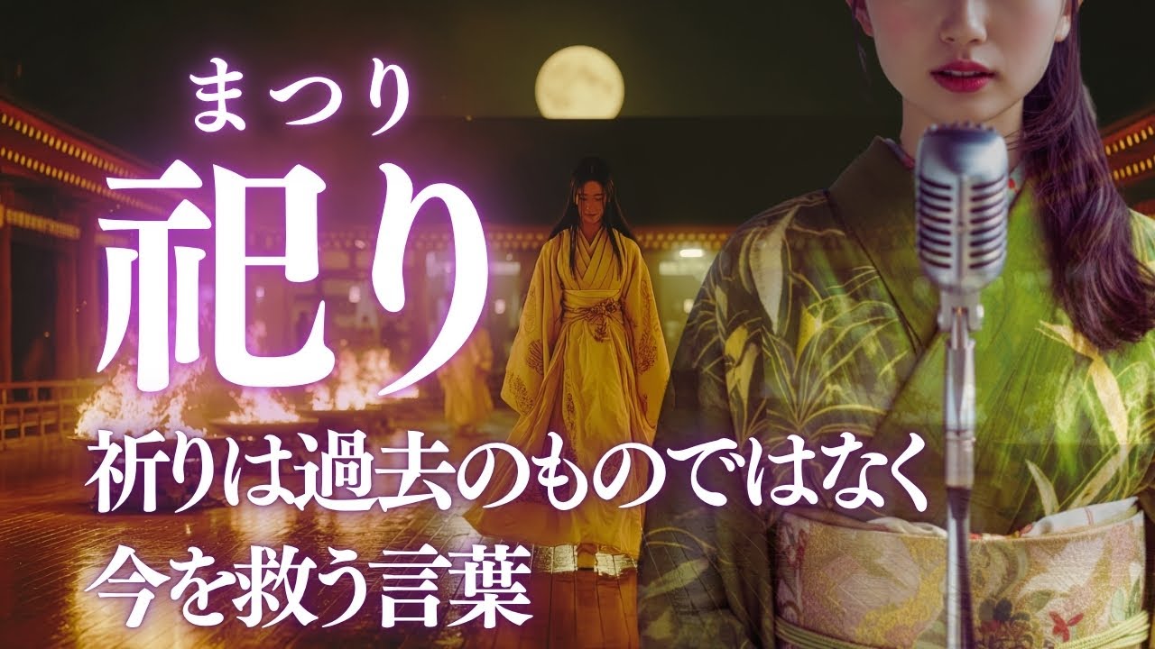 【日本の祈り歌】『祀り（まつり）』—祈りは過去のものではなく今を救う言葉｜古風｜和風｜曲｜