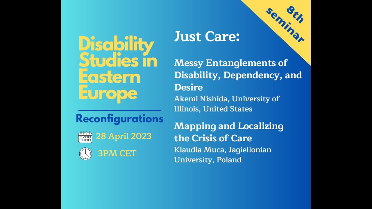 Just care: Messy Entanglements of Disability, Dependency, and Desire / Akemi Nishida