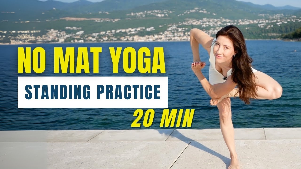 Standing Yoga Flow — Strength & Balance (No Mat Needed)